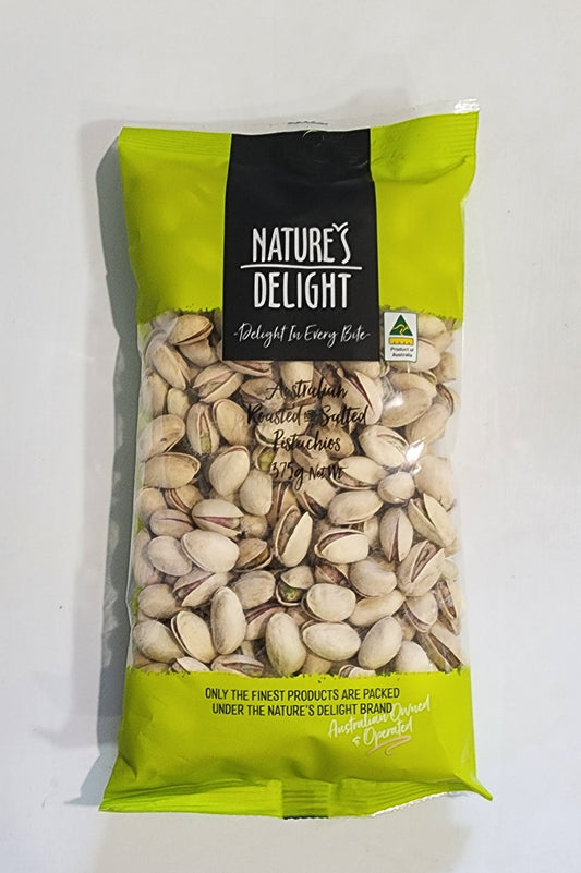 Pistachio - Roasted & Salted 375g