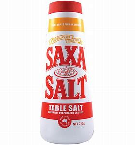 Salt - Saxa Table salt shaker 750g
